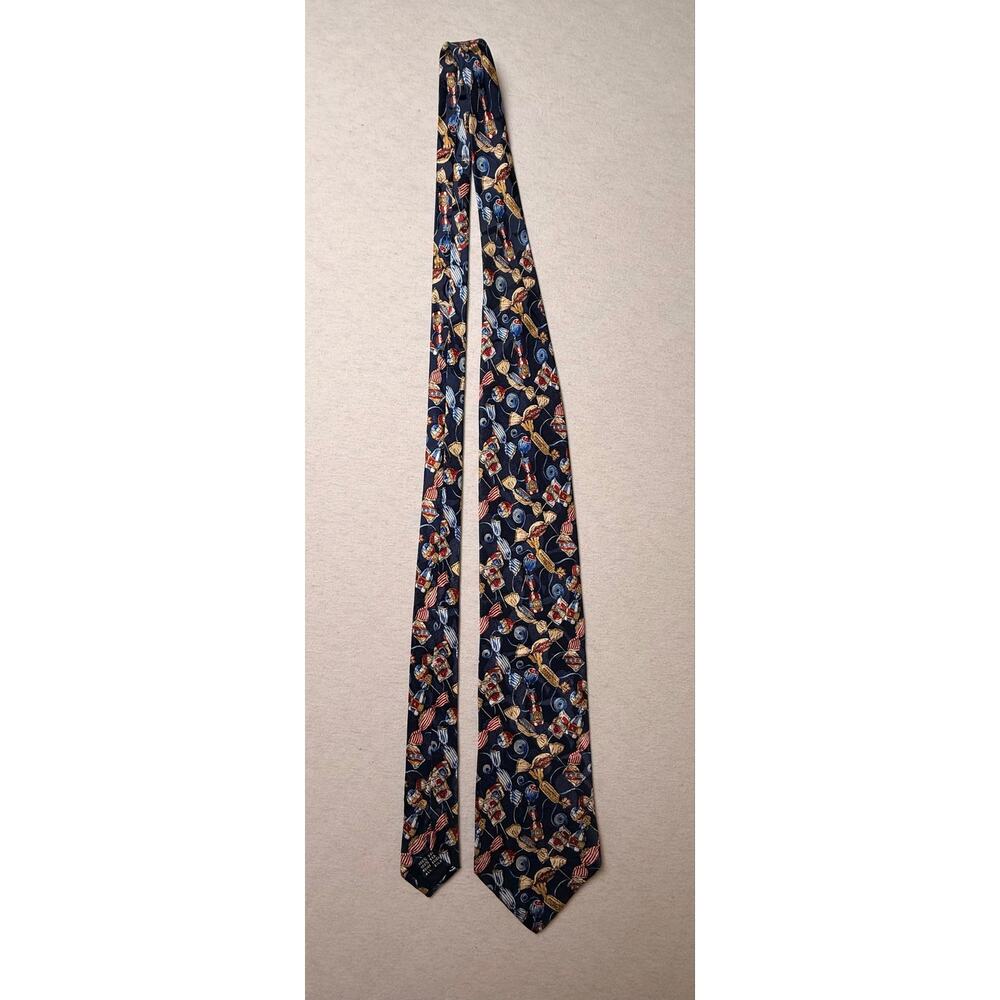 Vintage Kieselstein-Cord 100% Silk Novelty Candy Necktie – Made in Italy